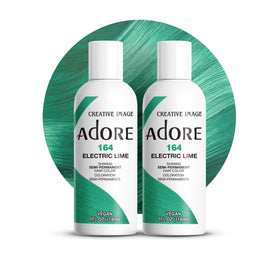 Adore Semi Permanent Hair Color 164 Electric Lime front view