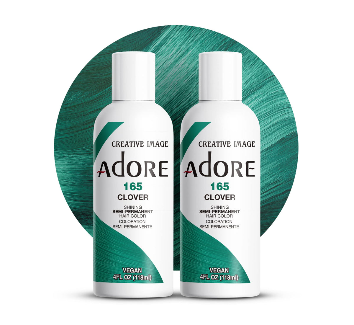Adore Semi Permanent Hair Color 165 Clover front view