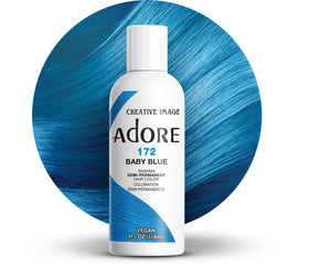 Adore Semi Permanent Hair Color 172 Baby Blue front view