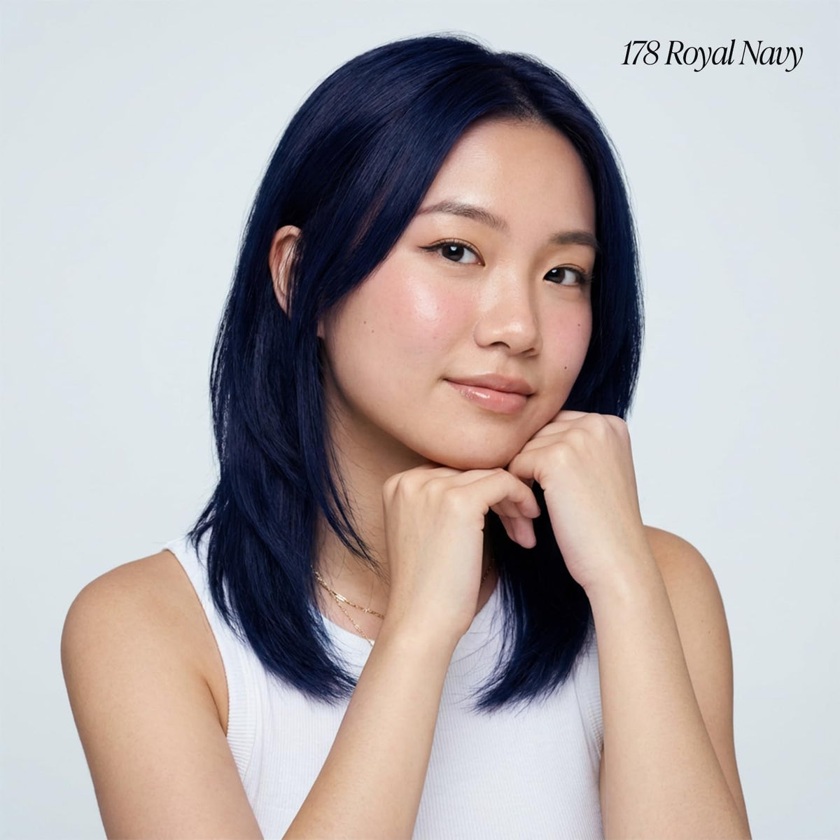 Adore Semi Permanent Hair Color 178 Royal Navy bottle side view