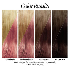 Adore Semi Permanent Hair Color 191 Fruit Punch application on hair
