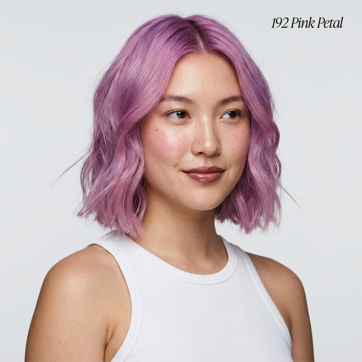 Adore Semi Permanent Hair Color 192 Pink Petal bottle with cap