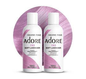 Adore Semi Permanent Hair Color 193 Soft Lavender lifestyle scene