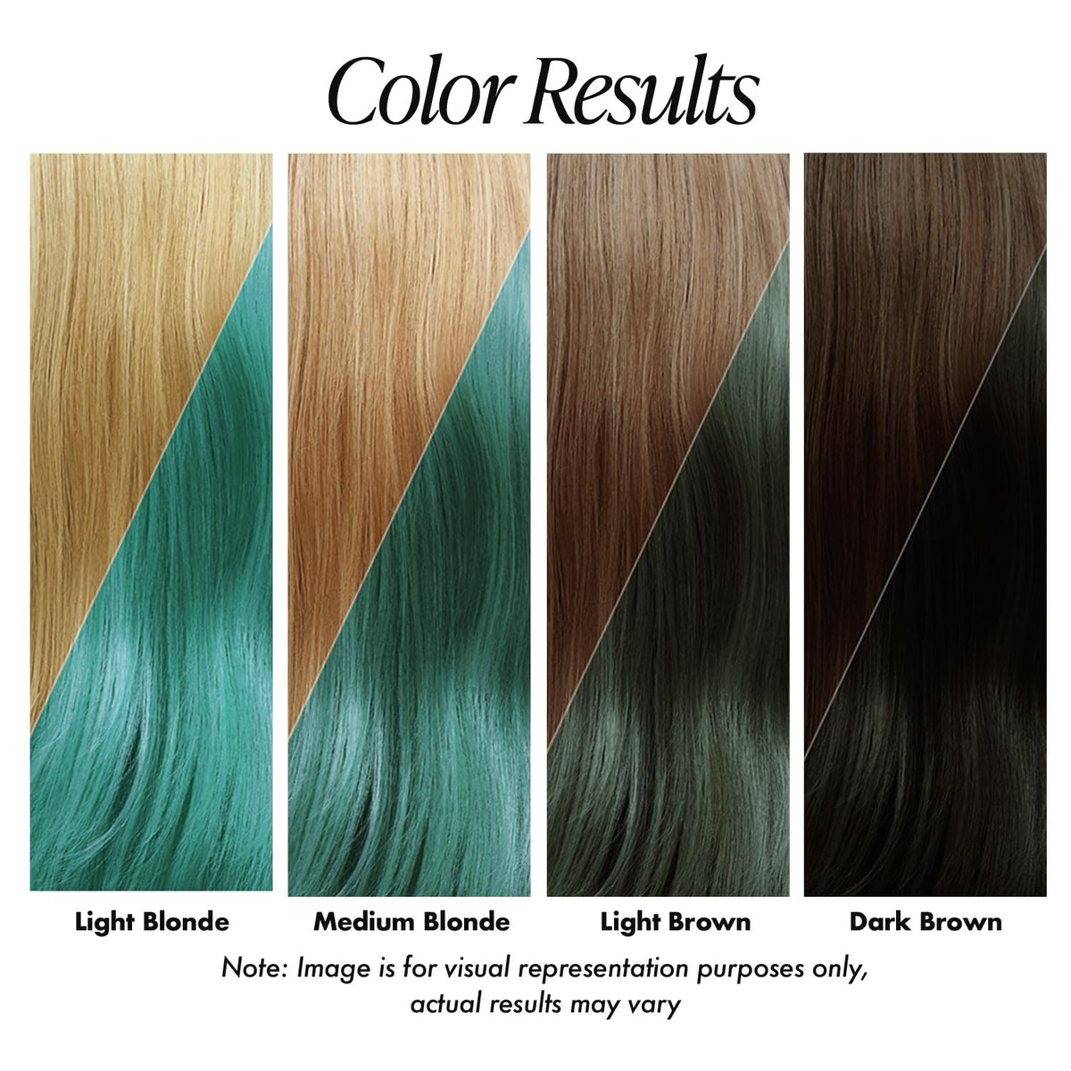 Adore Semi Permanent Hair Color 195 Jade application scene