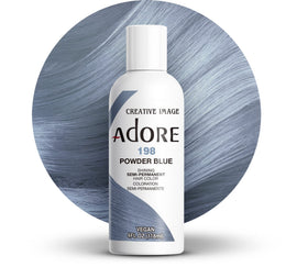 Adore Semi Permanent Hair Color 198 Powder Blue front view