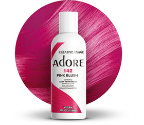 Adore Semi Permanent Hair Color 4 Fl Oz Pink Blush front view