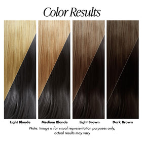 Adore Semi Permanent Hair Color Black Velvet 120 application on hair