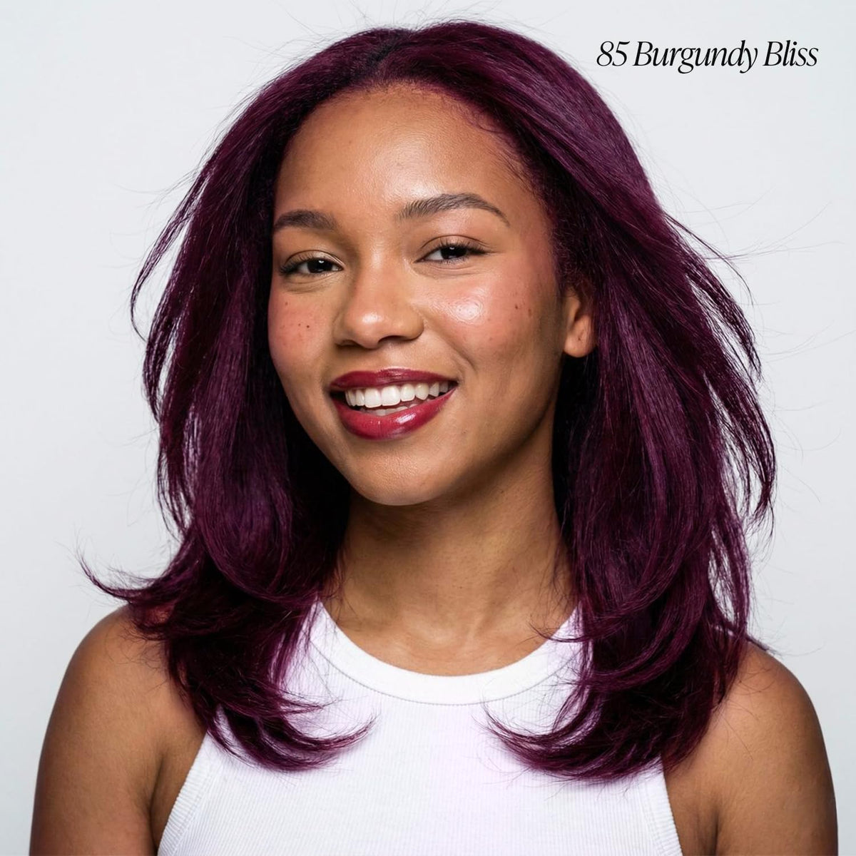 Adore Semi Permanent Hair Color Burgundy Bliss bottle details