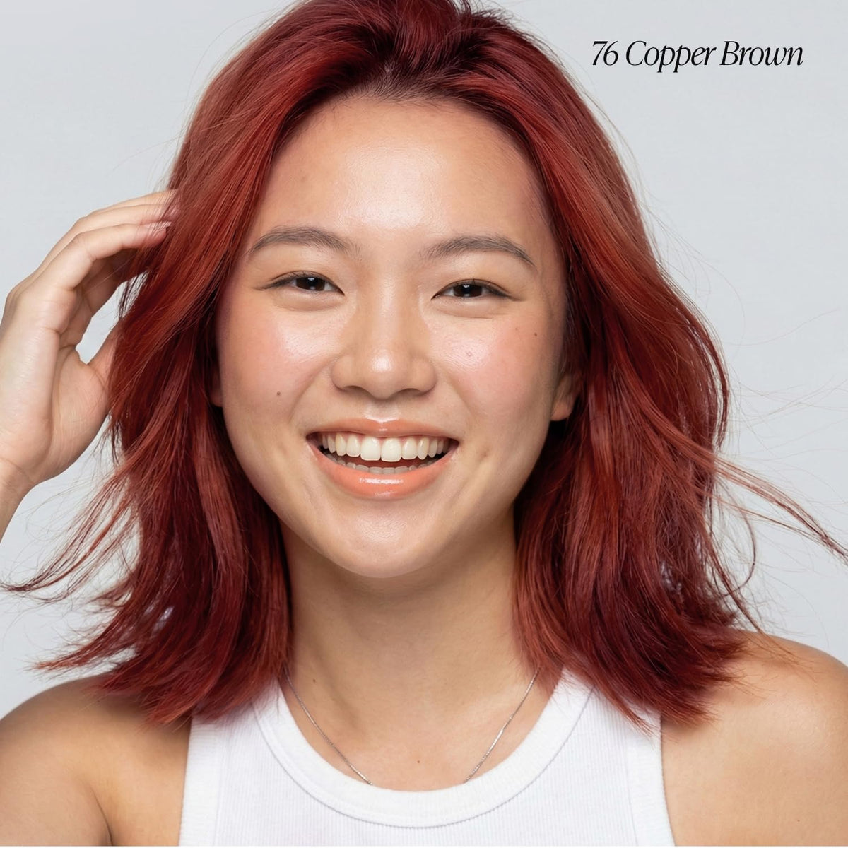 Adore Semi Permanent Hair Color Copper Brown bottle side view