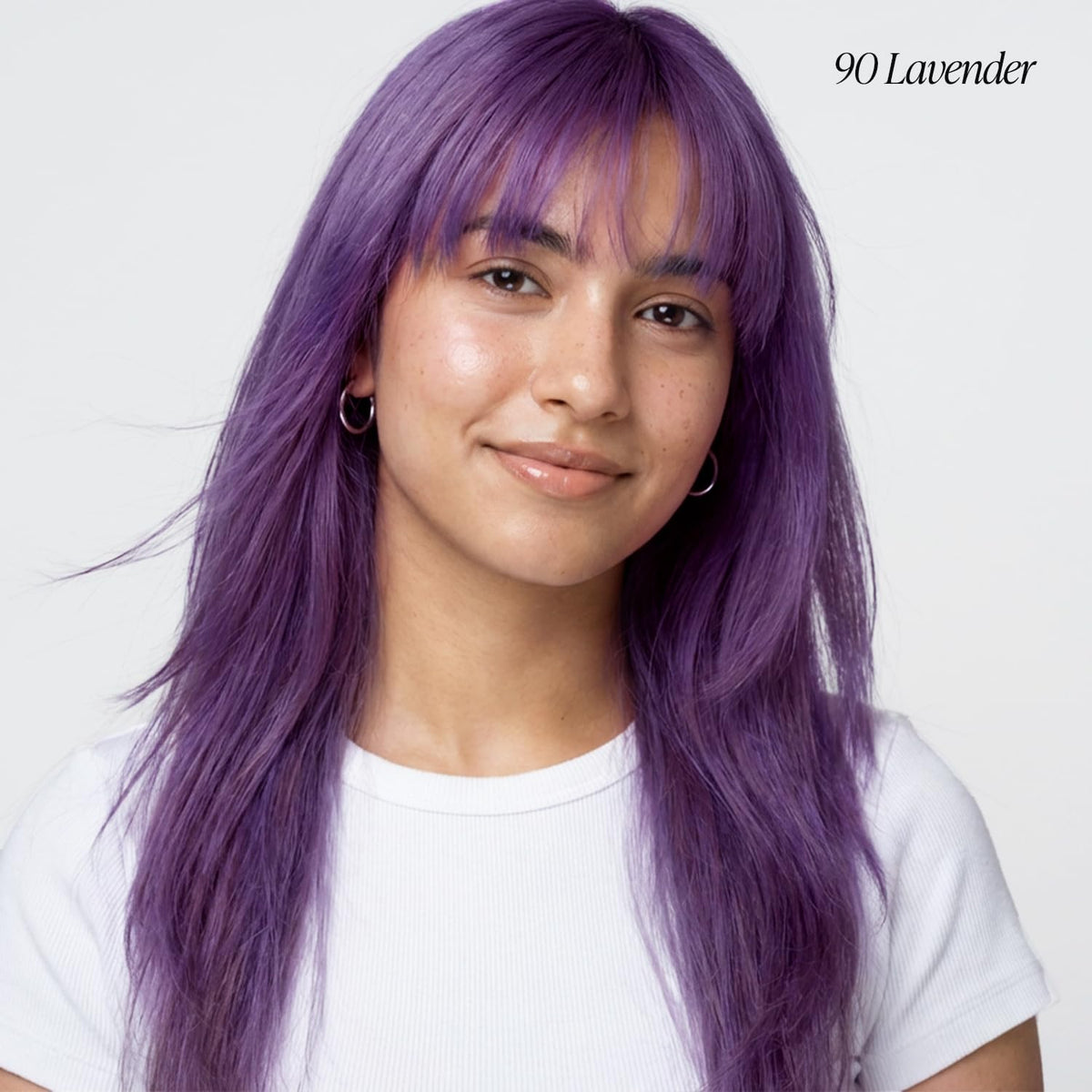 Adore Semi Permanent Hair Color Lavender bottle side view