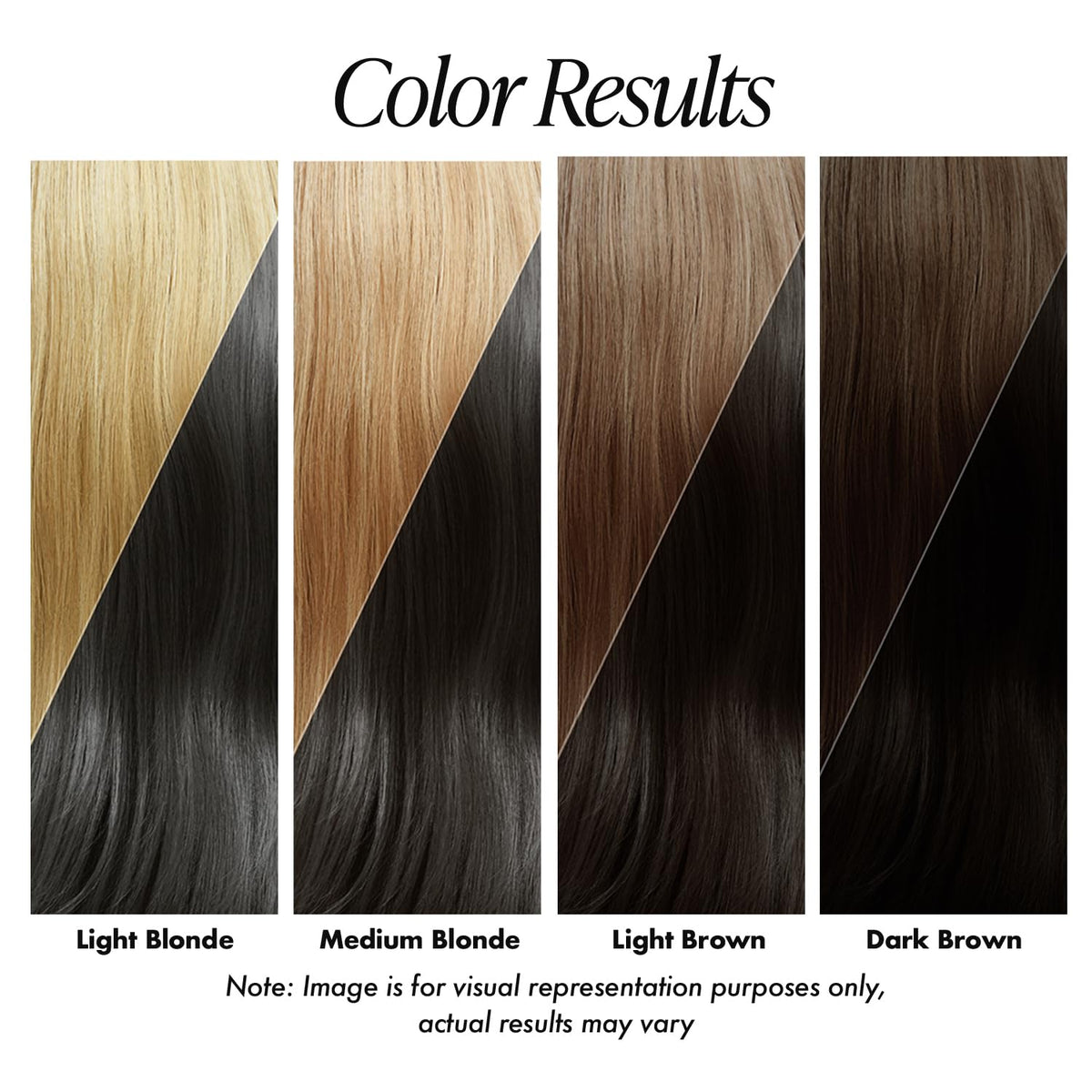 Adore Semi Permanent Hair Color Off Black back view with ingredients