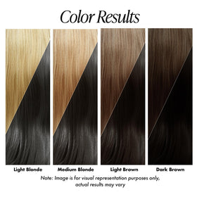 Adore Semi Permanent Hair Color Off Black back view with ingredients