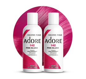 Adore Semi Permanent Hair Color Pink Blush 4 Fl Oz front view