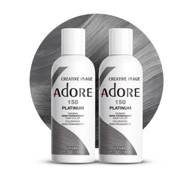 Adore Semi Permanent Hair Color Platinum 150 front view bottle