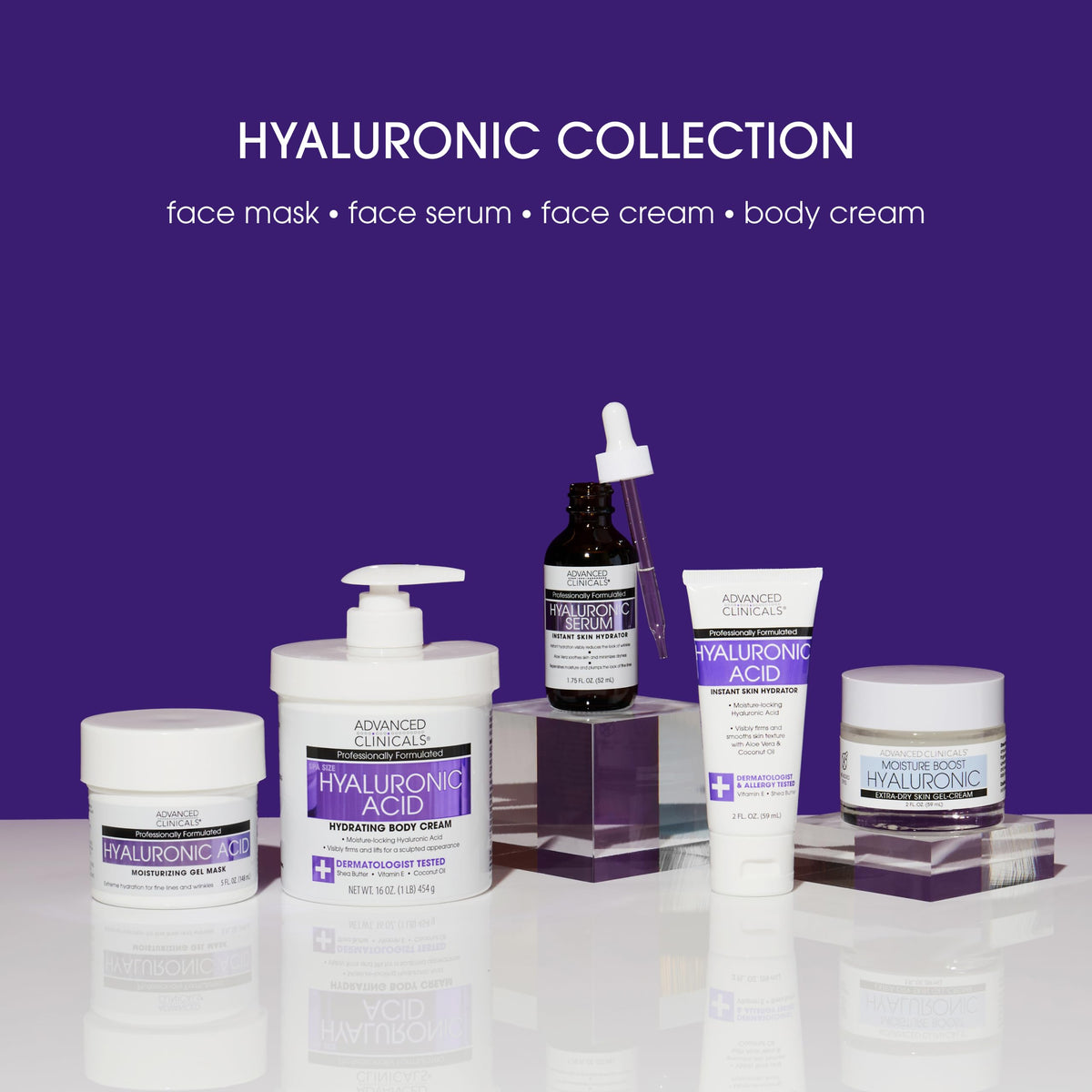 Advanced Clinicals body cream with fresh flowers