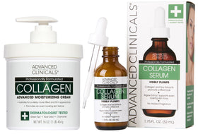Advanced Clinicals Collagen Body Cream front view 680g