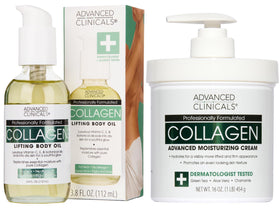 Advanced Clinicals Collagen Cream front view