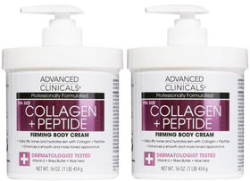 Advanced Clinicals Collagen Peptides Body Lotion front view