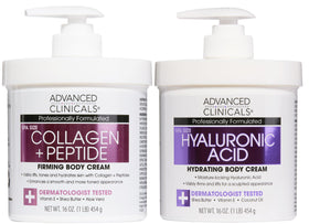 Advanced Clinicals Collagen Peptides Body Lotion Set front view