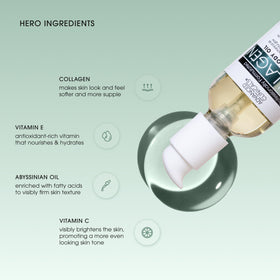 Advanced Clinicals Collagen Peptides Firming Body Lotion and Oil Set packaging