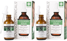 Advanced Clinicals Collagen Serum 2-Pack front view