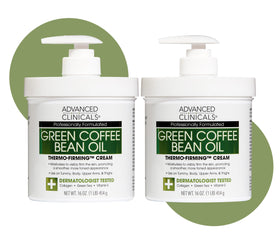 Advanced Clinicals Green Coffee Bean Firming Body Lotion front view