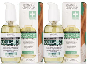 Advanced Clinicals Hydrating Collagen Oil 3.8 Fl Oz front view