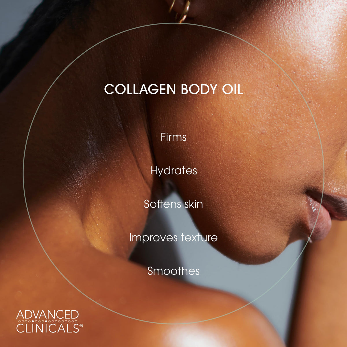 Advanced Clinicals Hydrating Collagen Oil packaging
