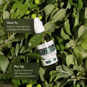 Advanced Clinicals Hydrating Collagen Oil texture on skin