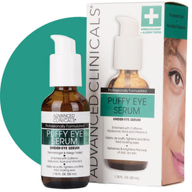Advanced Clinicals Puffy Eye Serum 1.75 Fl Oz front view