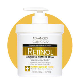 Advanced Clinicals Retinol Body Lotion 16 oz front view