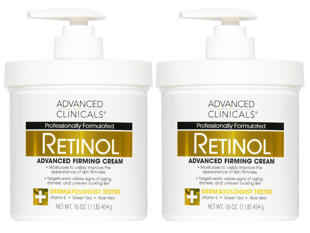 Advanced Clinicals Retinol Body Lotion 16oz front view