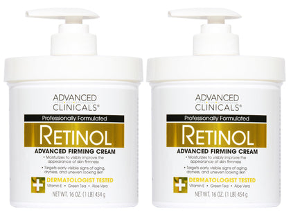 Advanced Clinicals Retinol Body Lotion 16oz front view
