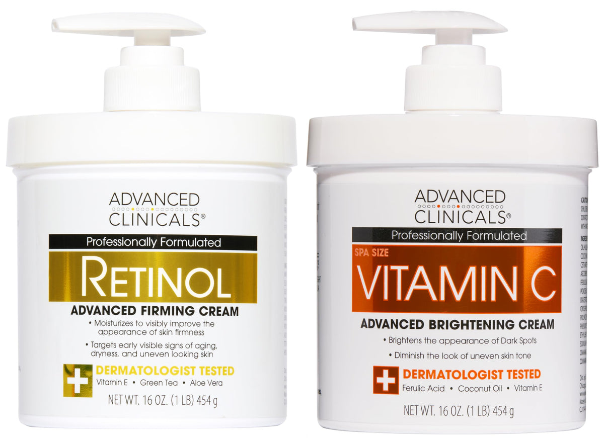 Advanced Clinicals Retinol Body Lotion front view