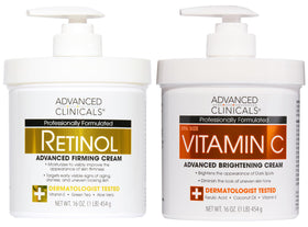 Advanced Clinicals Retinol Body Lotion front view