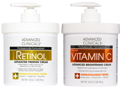 Advanced Clinicals Retinol Body Lotion front view