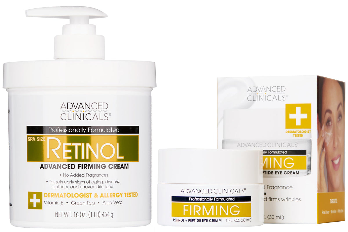 Advanced Clinicals Retinol Body Lotion front view