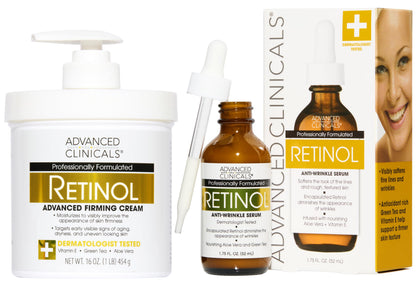 Advanced Clinicals Retinol Body Lotion front view 671g