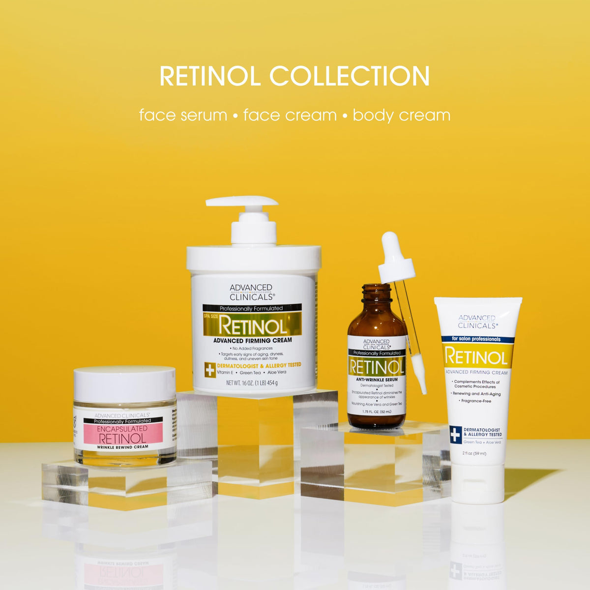 Advanced Clinicals Retinol Body Lotion ingredients list