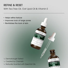 Advanced Clinicals Tea Tree Oil Facial Serum packaging