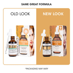 Advanced Clinicals Turmeric Oil Serum application on skin