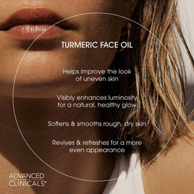 Advanced Clinicals Turmeric Oil Serum with dropper