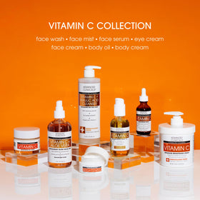 Advanced Clinicals Vitamin C Brightening Body Oil with a dropper