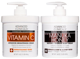 Advanced Clinicals Vitamin C Brightening Cream front view