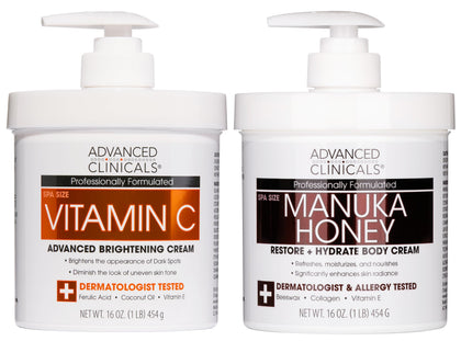 Advanced Clinicals Vitamin C Brightening Cream front view
