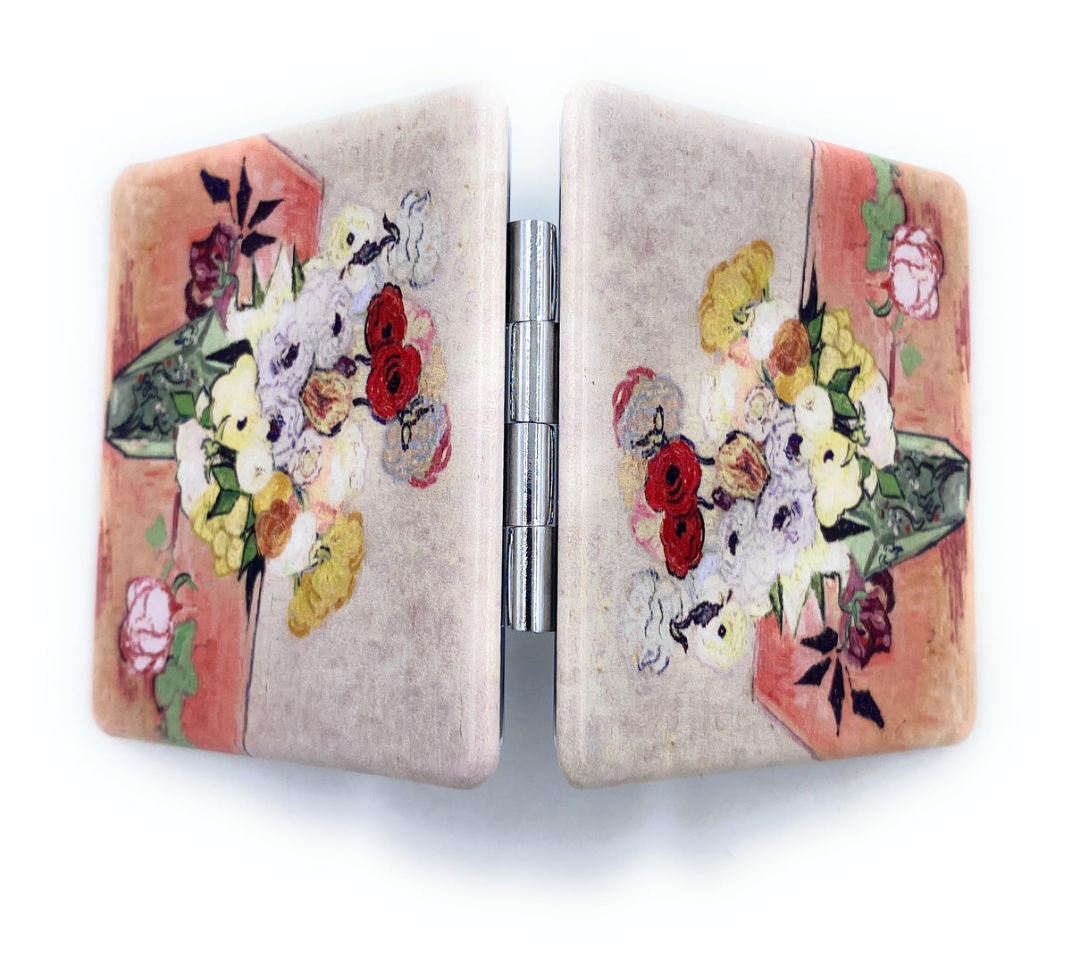 Aeisage compact mirror in a handbag for travel
