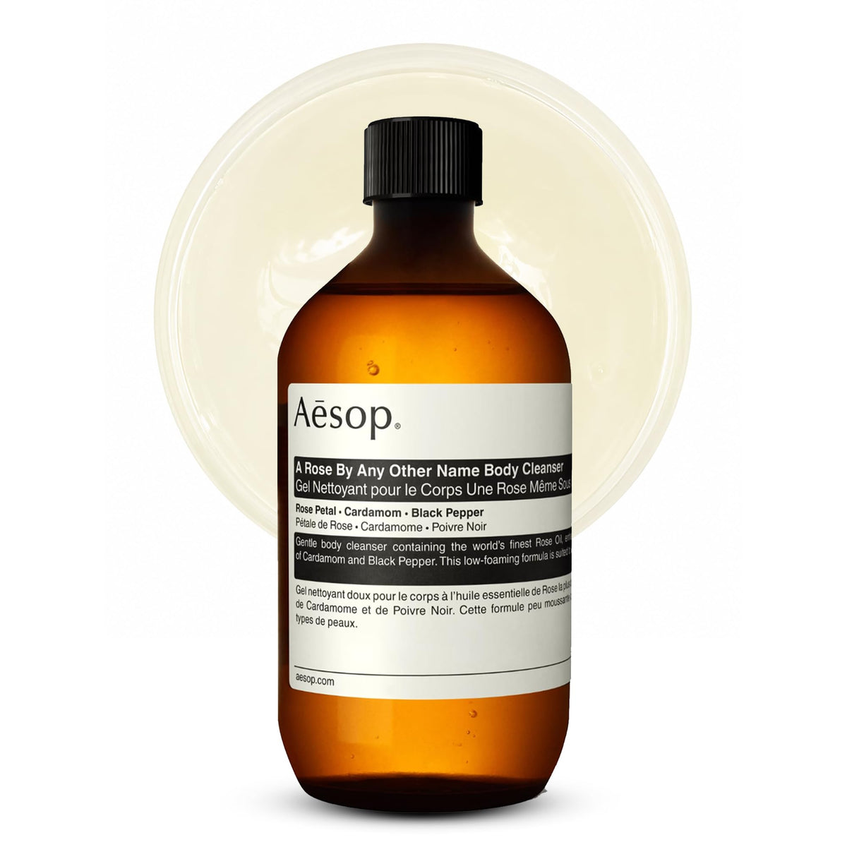 Aesop A Rose By Any Other Name Body Cleanser Refill 500 mL front view