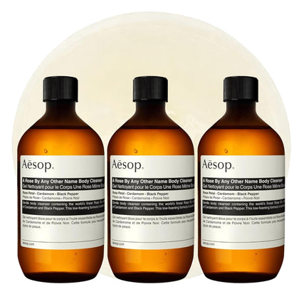 Aesop A Rose By Any Other Name Body Cleanser Refill 500 mL front view