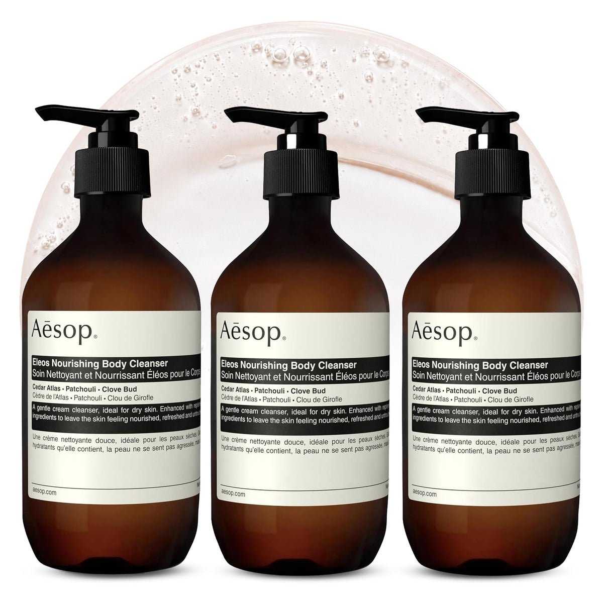 Aesop Eleos Nourishing Body Cleanser 500 mL front view