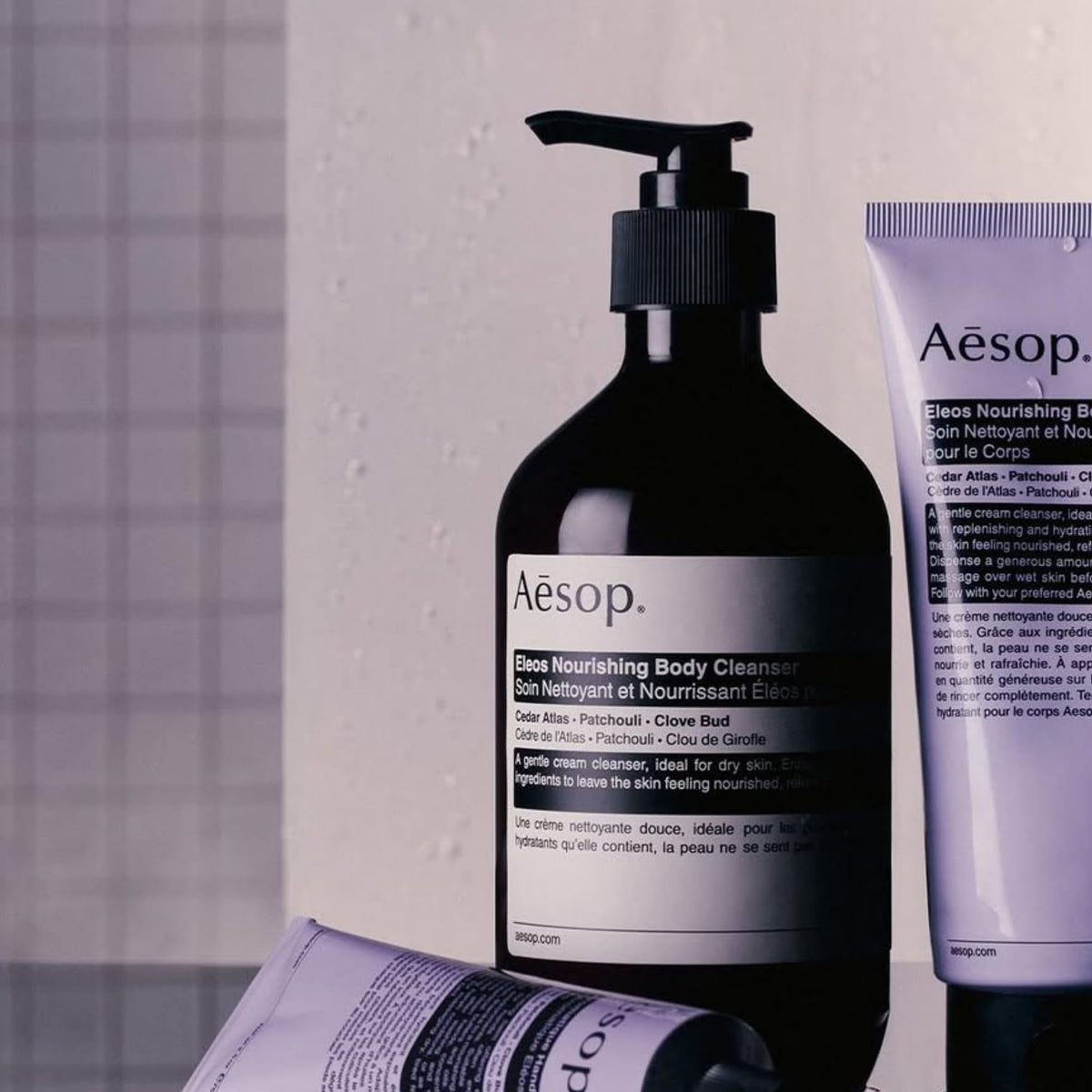 Aesop Eleos Nourishing Body Cleanser Refill back view